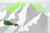 STEPN Santa Background