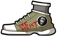 The Heist x STEPN Co-branded Sneaker.