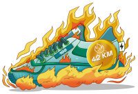 The Blaze Runner Sneaker.