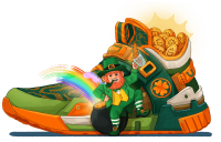 St Patrick's Day Sneakers